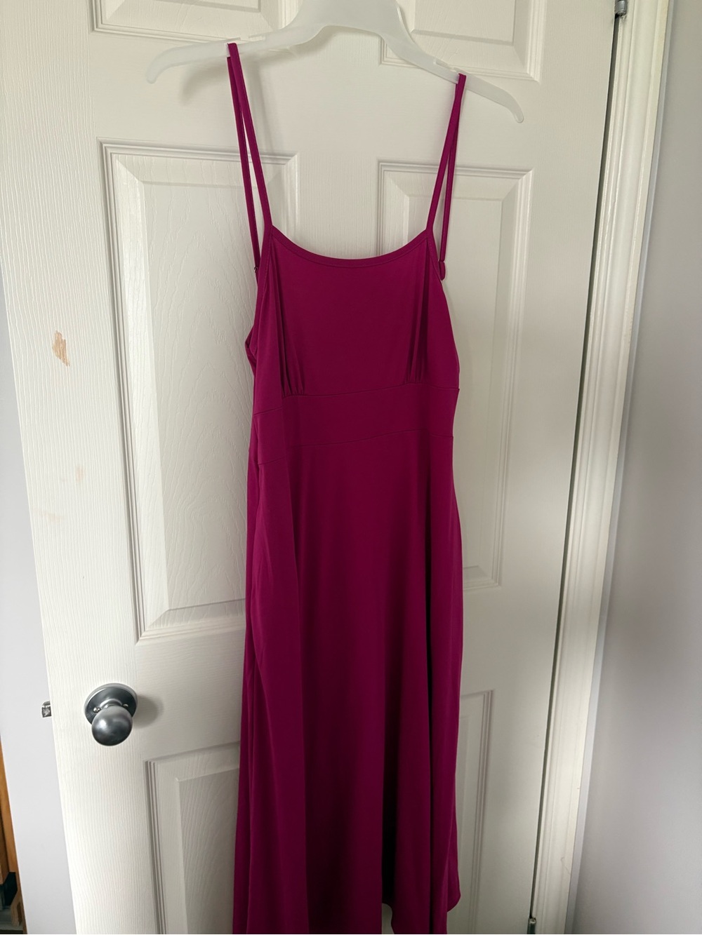 Fuchsia Spaghetti-Strap Women’s Dress